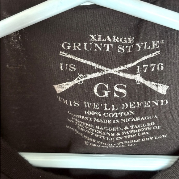 Wmn’s black XL Grunt Style T-Shirt “Hold my Beer”, 100% cotton, exclnt cndtn - Picture 2 of 5